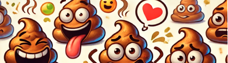Cute poop