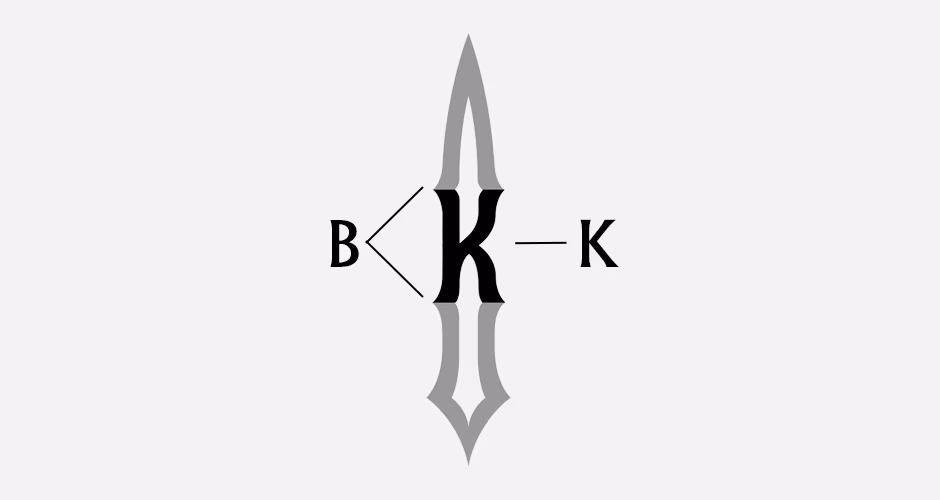 B monogram presentation