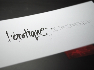 Erotic& esthetic