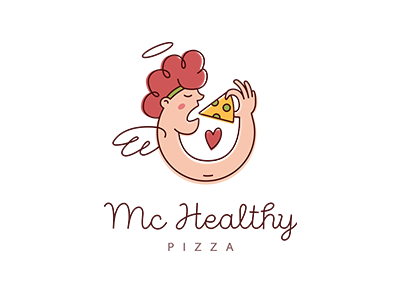 Healthy pizza