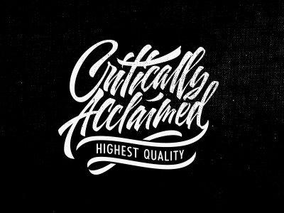 Critically Acclaimed