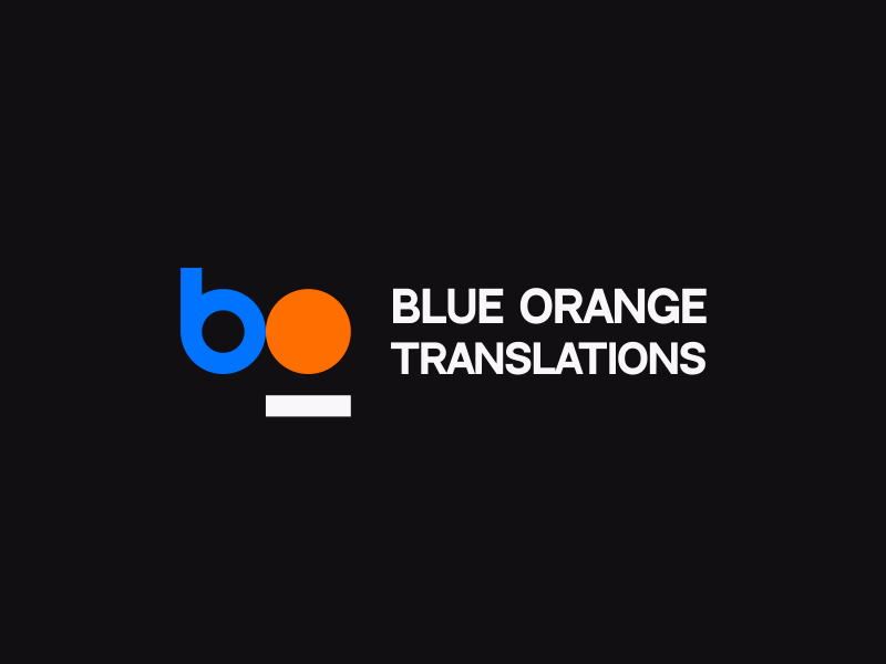 BLUE ORANGE TRANSLATIONS