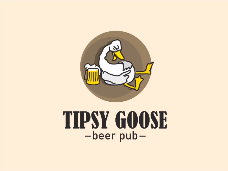 Tipsy goose