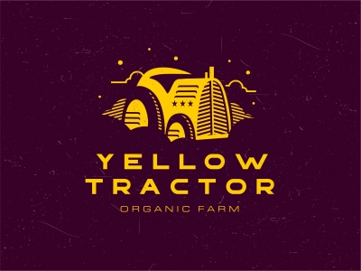 YELLOW TRACTOR