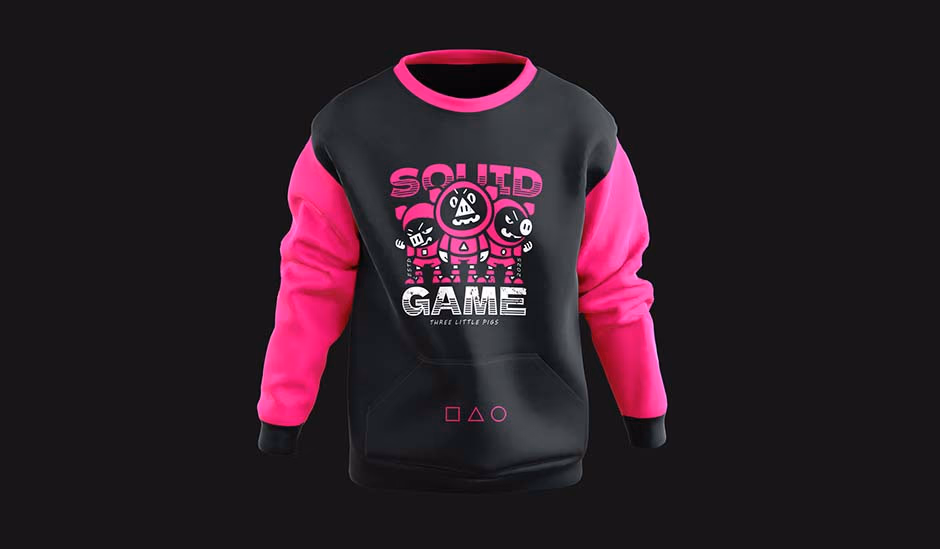 Squid game and three little pigs presentation