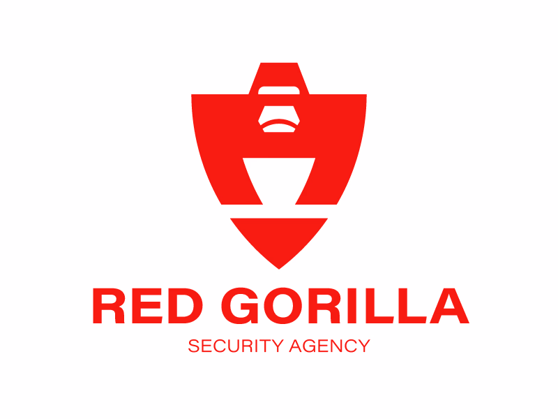 Red gorilla