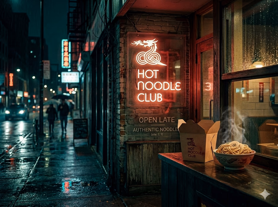 HOT NOODLE CLUB presentation