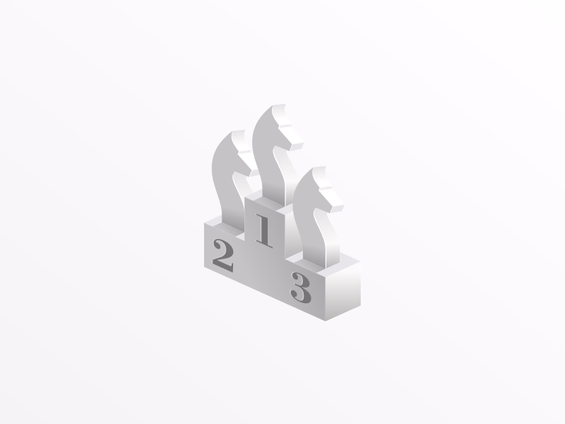 3d Chess Podium