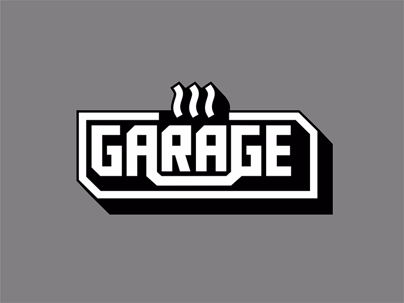 GARAGE логотип для кофейни