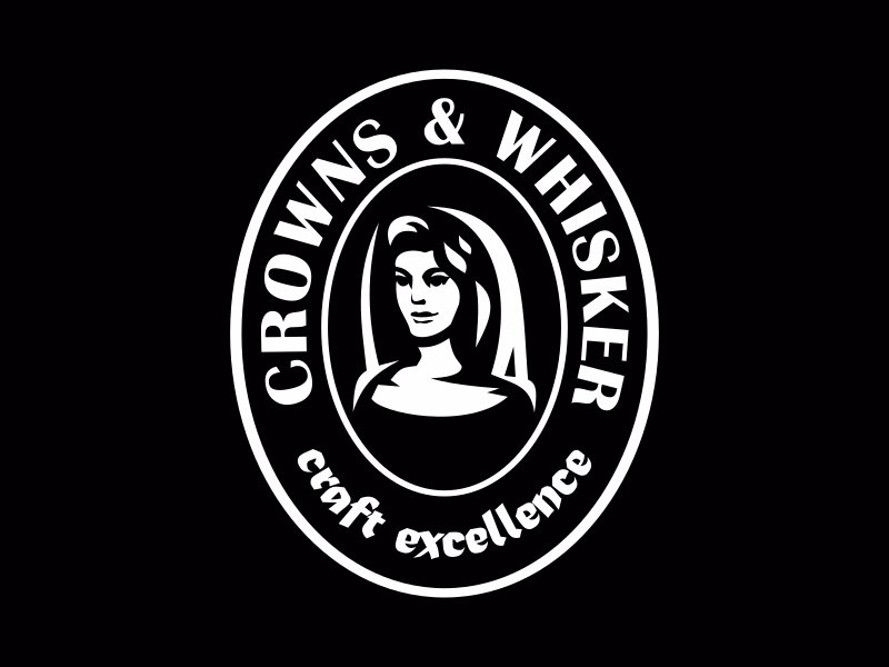 Mysterious woman logo