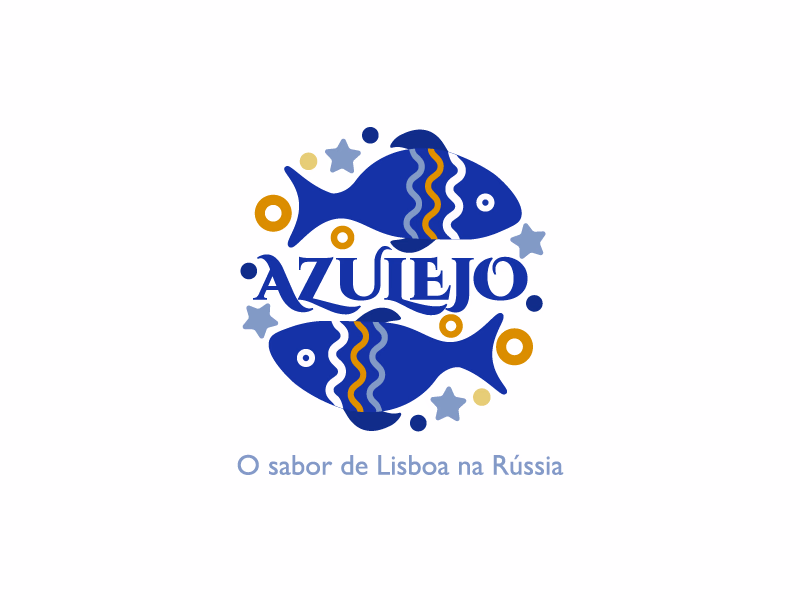 Логотип ресторана AZULEJO