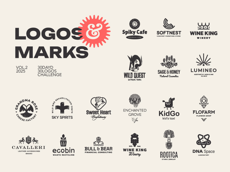 30 DAYS 30 LOGOS