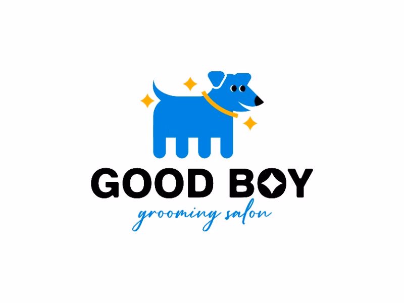 Логотип Good Boy для груминг салона