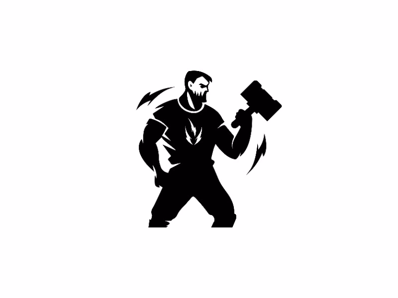 Логотип Fire и Hammer