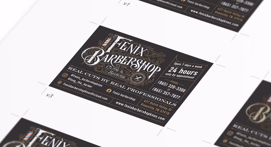 Fenix Barbershop presentation