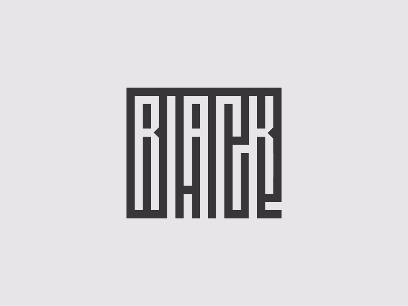 black white