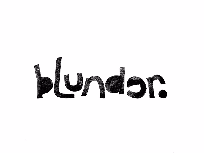 blunder