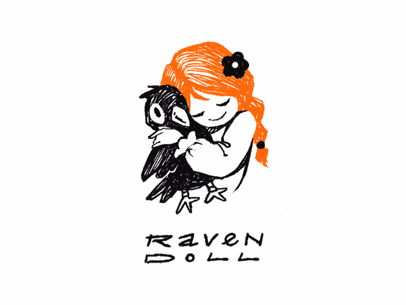 Raven doll