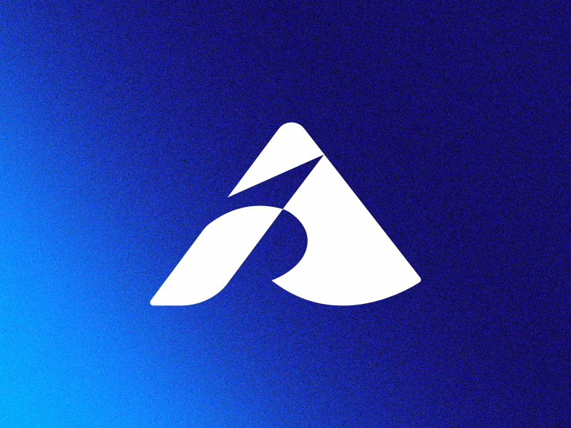RA or AR logo design