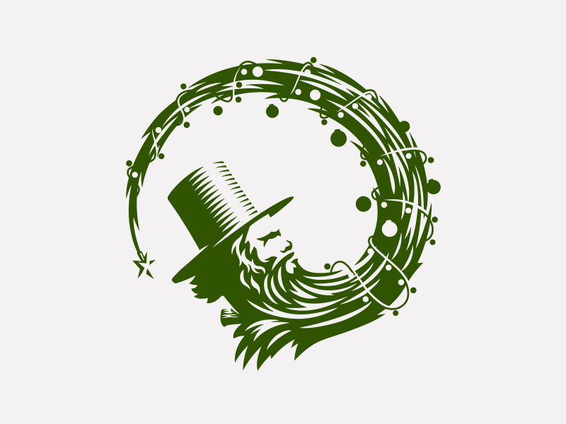 Christmas tree man