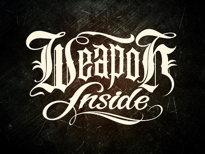 weapon inside