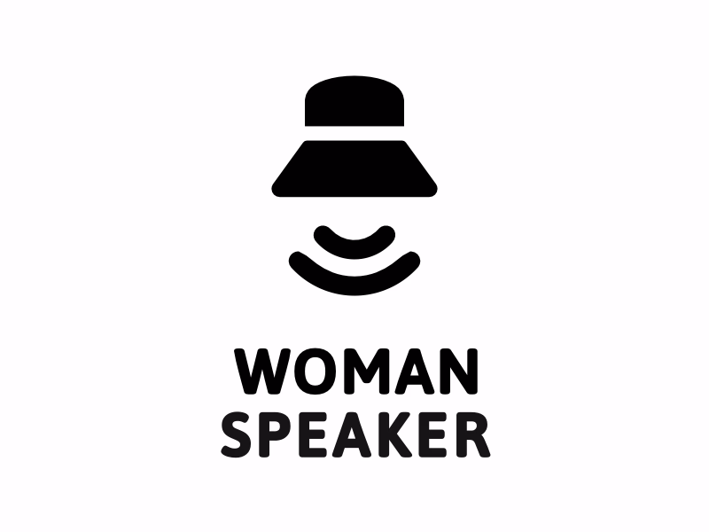 Woman speaker
