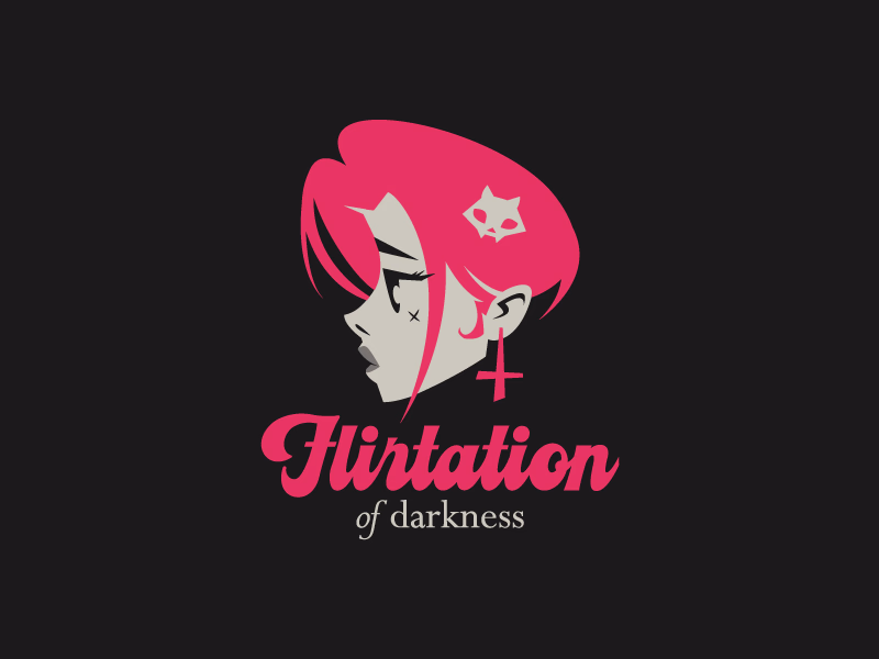 Flirtation of darkness