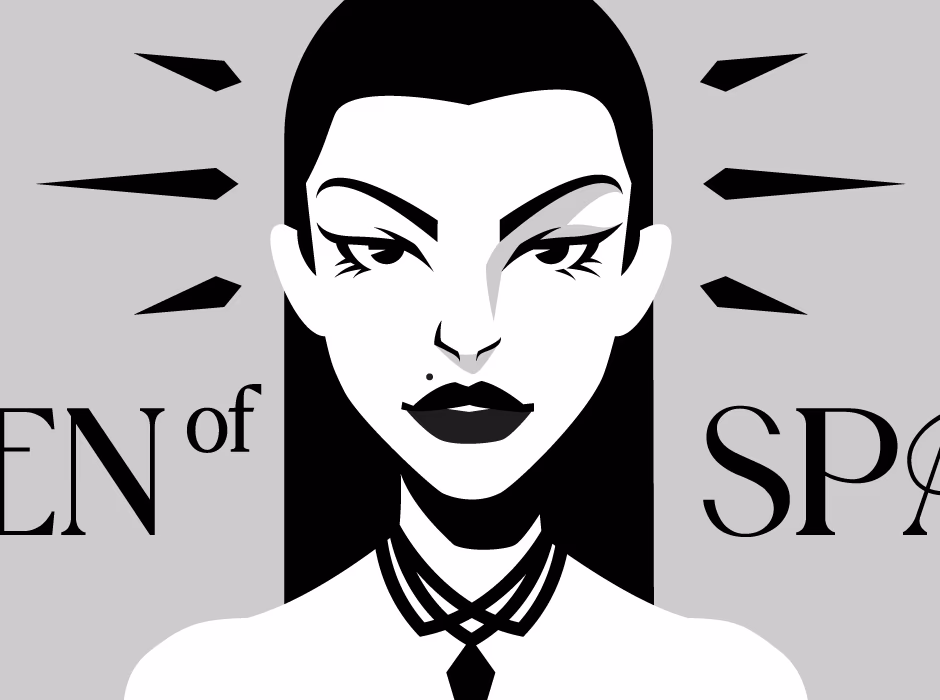 Queen of spades presentation