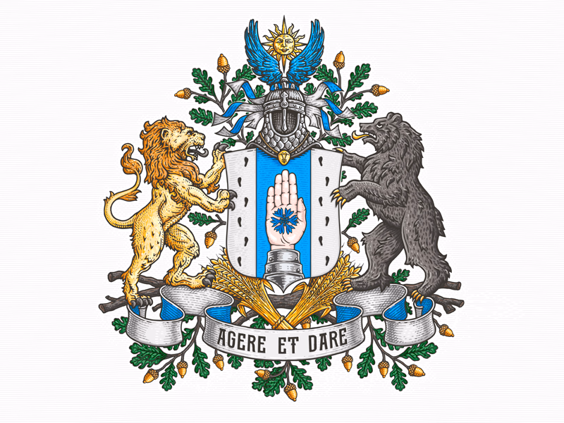 Voloshins coat of arms