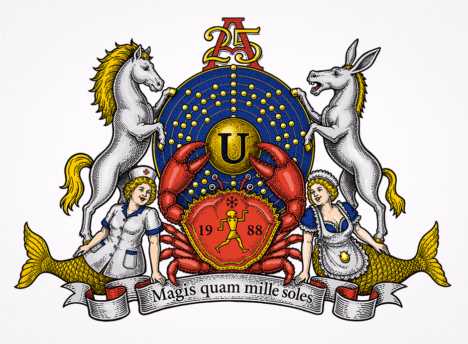 Ироничный герб 25А роты presentation