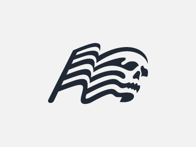 Skull flag