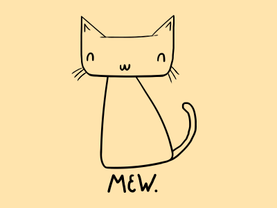 Mew.
