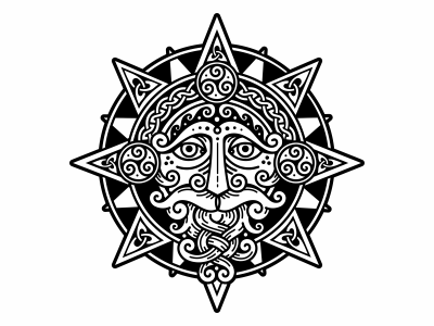 Belenus celtic sun
