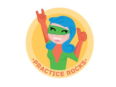 Practice rocks