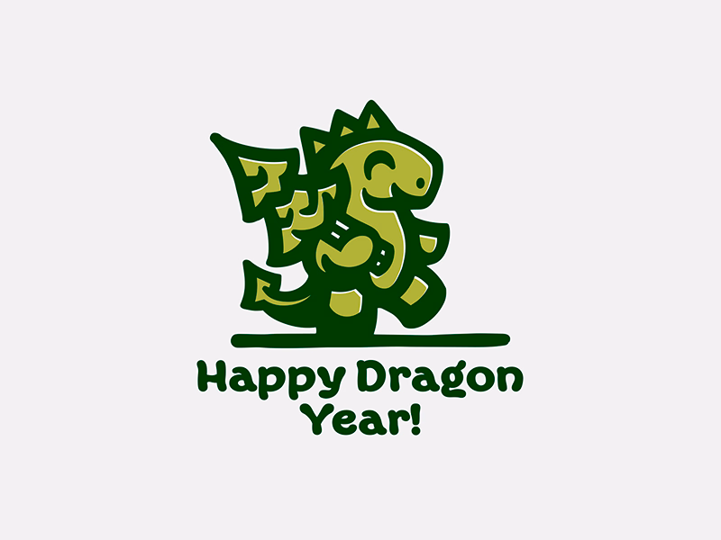 Happy dragon