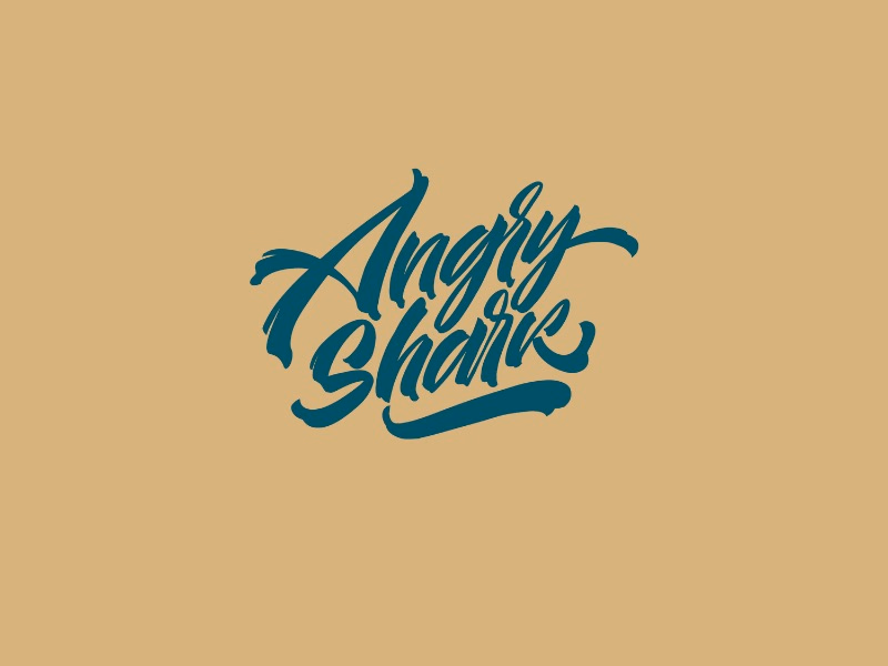 Angry shark