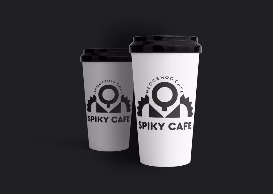 Spiky cafe presentation