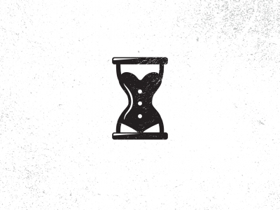 Woman sand clock