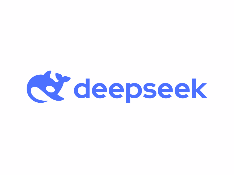 DeepSeek Ai logo concept