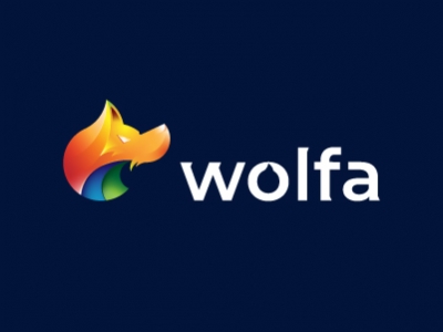 Wolf logo design