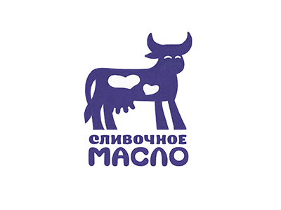Масло с коровкой