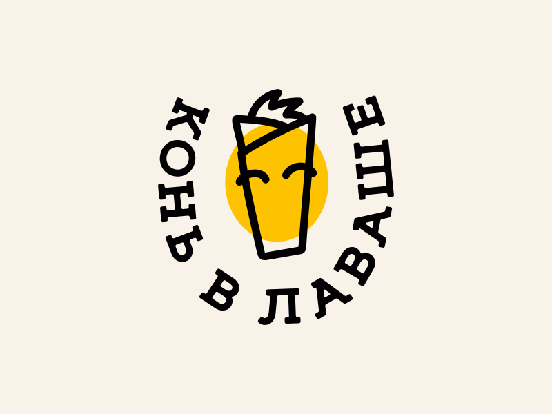 Конь в лаваше